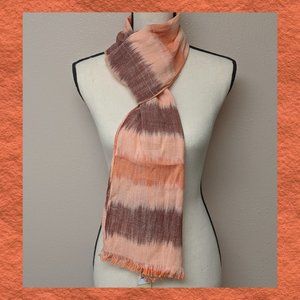 COLLECTION XIIX CORAL BLOSSOM Skinny Wrap Scarf